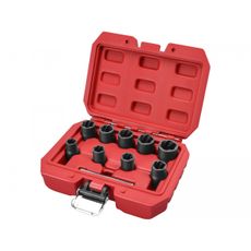 Gola súprava Extol Premium, 3/8", 10-19mm, CrMo - 10 ks