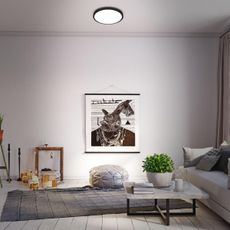 Briloner 3709-015 - LED RGBW Stm. stropné svietidlo LED/22W/230V čierna + DO