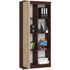 Regál R80 1D 4P-wenge / sonoma