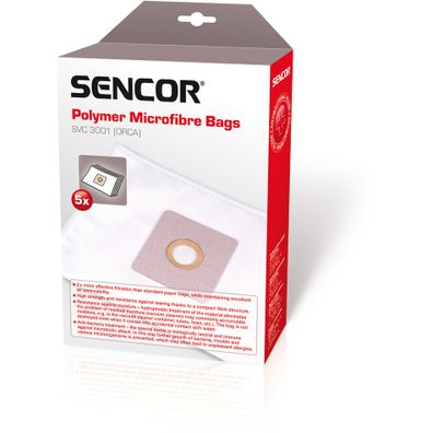 SENCOR MICRO SVC 3001 5ks vrecká do vysávača