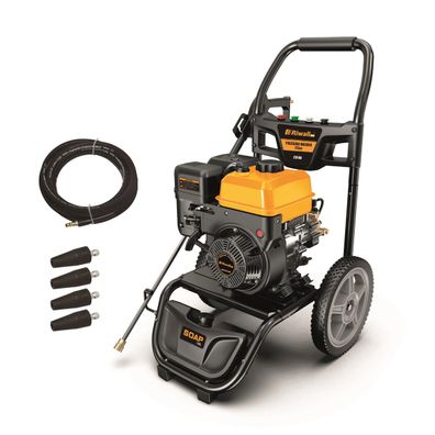 Riwall PRO RPPW 207 SET benzínová tlaková umývačka 207 barov s príslušenstvom