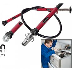 Pružná teleskopická pinzeta s magnetom - V1764