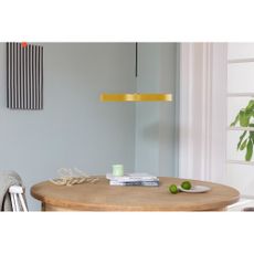 Okrovožlté LED závesné svietidlo s kovovým tienidlom ø 43 cm Asteria Medium – UMAGE