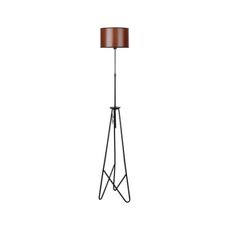 Stojacia lampa FLOAT 1xE27/60W/230V hnedá