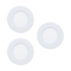 Eglo 33217 - SADA 3xLED RGBW Stmievateľné podhľadové svietidlo FUEVA LED/3W/230V