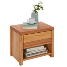 Linea Natura NOČNÝ STOLÍK, buk, 50/43/38 cm