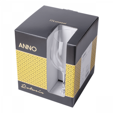 Poháre na červené víno 450 ml set 4 ks - Anno Glas Lunasol META Glass - 322081