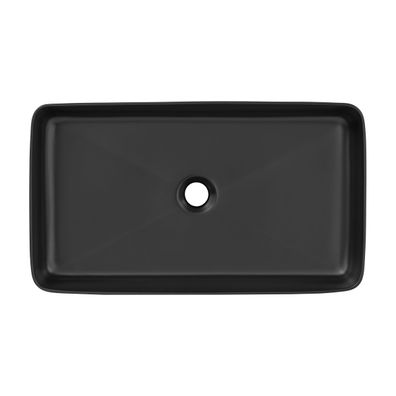 COMAD UM-6275 SLIM 60 BLACK DP - Umývadlo na dosku SLIM 61x34 cm matná čierna