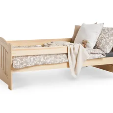 Detská drevená posteľ s úložným priestorom Ania 160x80 - borovica