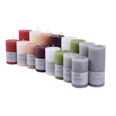 Smotanovobiela sviečka Rustic candles by Ego dekor Rust, doba horenia 58 h