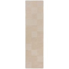 Flair Rugs koberce Behúň Moderno Checkerboard Natural - 60x230 cm