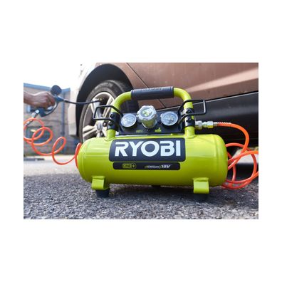 Aku kompresor Ryobi R18AC-0 18 V ONE+ (bez batérie a nabíjačky)