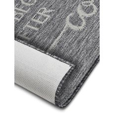 Hanse Home , Behúň Cucina Life Begins After Coffee 105627 Grey Cream, 62x150, šedá, kuchyňa