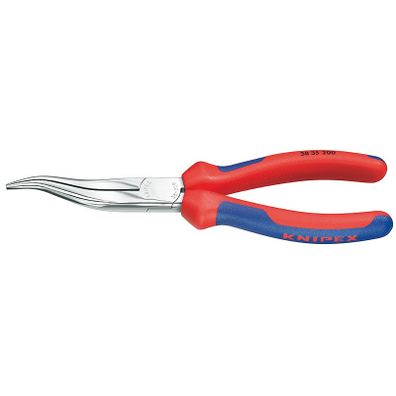 Zahnuté polkruhové kliešte 200 mm Knipex pre mechanikov - 3835200