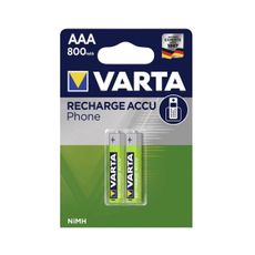 Varta 58398 - 2 ks Nabíjacia batéria PHONE ACCU AAA NiMH/800mAh/1,2V