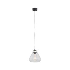 Argon 4047 - Luster na lanku DECORATO 1xE27/15W/230V čierna