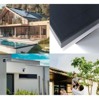 LED solárne nástenné svietidlo so senzorom SOLARIS2 LED/5,5W/3,7V 4000K IP44