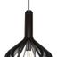 Eglo 900154 - Luster na lanku VELASCO 1xE27/40W/230V pr. 38 cm čierna