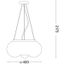 Ideal Lux - LED Luster na lanku ARIZONA 3xGX53/9W/230V pr. 40 cm biela