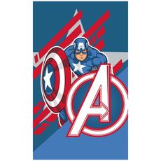 Detský uterák Avengers - motív Kapitán Amerika - 100% bavlna - 30 x 50 cm