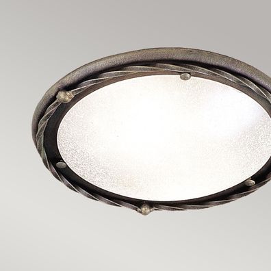Elstead PB-F-B-BLK-GOLD - Stropné svietidlo PEMBROKE 1xE27/60W/230V mosadz