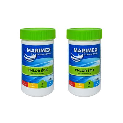 Marimex | Marimex Chlor Šok 0,9 kg - sada 2 ks | 113013021