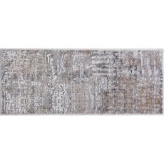 Sivo-béžové bavlnené nášľapy na schody v súprave 16 ks 25x65 cm Milano Bej – Vitaus