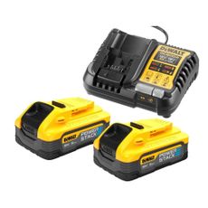 Súprava nabíjačky a 2 akumulátorov DeWALT DCB1104H2 POWERSTACK 18V 5Ah