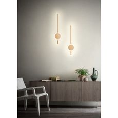 Redo 01-2700 - LED Nástenné svietidlo DIAZ LED/18W/230V CRI 90 zlatá