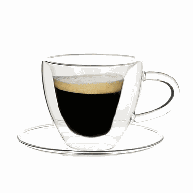 Termo poháre, set 2 ks, šálka Heart s podšálkami, v tvare srdca, 150 ml, HOTCOOL TYP 5