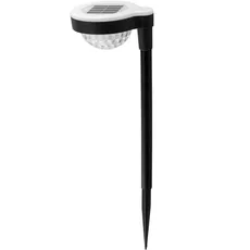Garden Line Solární LED lampa Lati 38 cm černá/teplá bílá