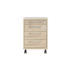 Uzamykateľná skrinka v dekore duba v prírodnej farbe 48x68 cm Prima – Tvilum