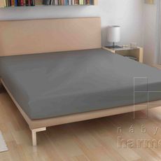 Froté plachta - tmavo šedé - froté plachta - tmavo šedé 120 x 200 cm