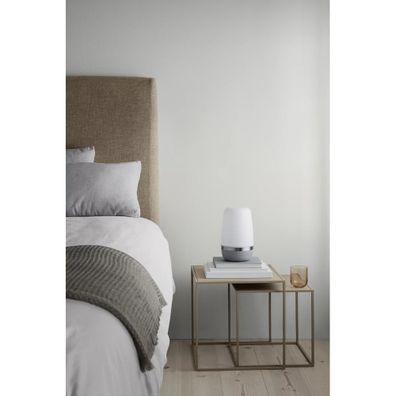 Béžové kovové konferenčné stolíky v súprave 2 ks 40x40 cm Fera – Blomus