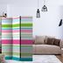 Paraván Bright stripes Dekorhome 225x172 cm (5-dielny)