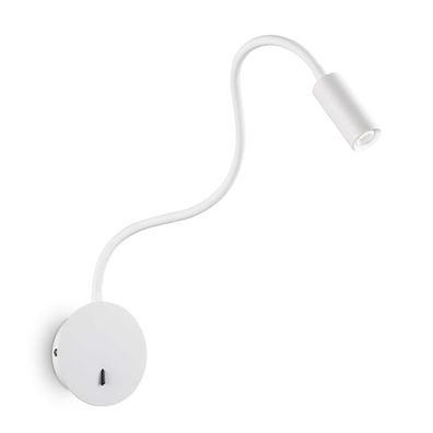 Ideal Lux - LED Flexibilná lampička FOCUS LED/3,5W/230V biela