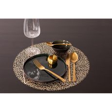 Prestieranie v zlatej farbe Tiseco Home Studio, ⌀ 38 cm