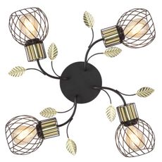 Globo 54113-4D - Prisadený luster LALLY 4xE27/40W/230V