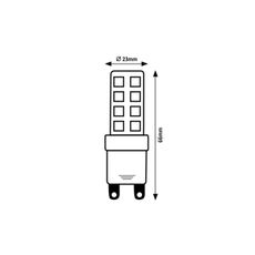 Rabalux 79119 - LED Žiarovka G9/7W/230V 3000K