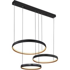 GLOBO LED závesné svietidlo HALLI 55 W 6500 lm, 2700-6000 K, 767 x 503 x 1500 mm