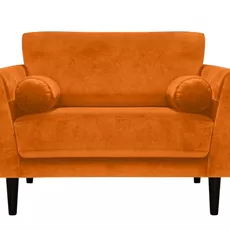 Kreslo JACKSON, oranžová (velvet ORANGE)