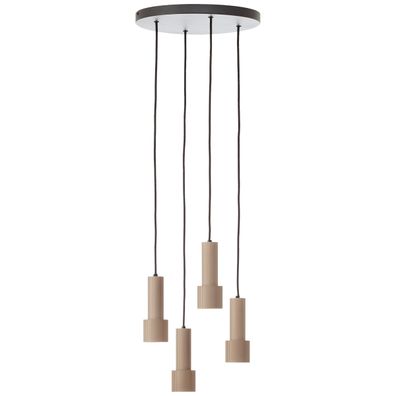 Brilliant - Luster na lanku CADIZ 4xGU10/10W/230V pr. 35 cm bronzová