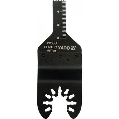 Pílový list na ponor. rezy BIM pre multifunkciu, 10mm (drevo, plast, kov) - YT-34683