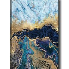 Wallity Obraz na plátne Marble river 50x70 cm