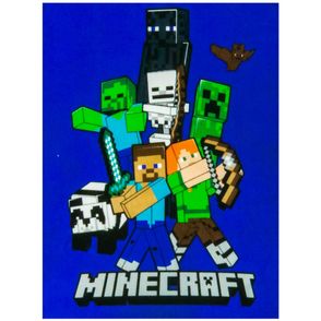 Carbotex Detská deka Minecraft Time to Mine, 100 x 140 cm