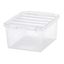 SmartStore Úložný box s bielymi klipmi Classic, 2 l, 2 l