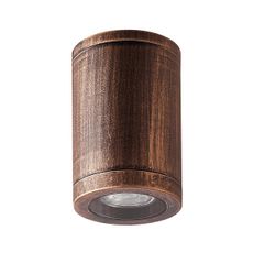 Luxera 48326 - Vonkajšie stropné svietidlo MOPTI 1xGU10/7W/230V IP54 bronzová
