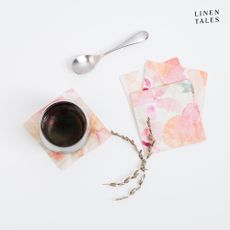 Ružové látkové obrúsky v súprave 4 ks - Linen Tales