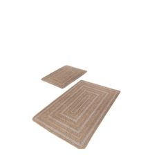 Hnedé kúpeľňové predložky v súprave 2 ks 60x100 cm – Mila Home
