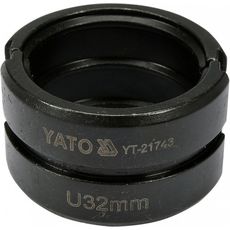 Náhradné čeľuste k lisovacím kliešťam typ U 32mm - YT-21735